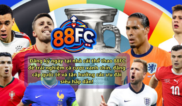 Thể Thao Nhà Cái 88FC – Cá Cược Bóng Đá, Đua Ngựa, Đá Gà, Kèo 88FC Hấp Dẫn