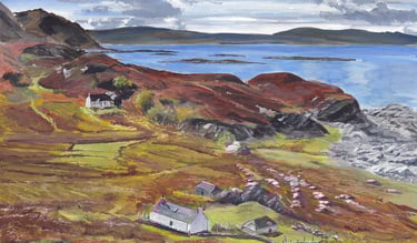 Smirisary in the West Highlands on a fine November day