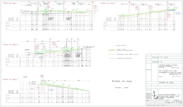 Projet technique - profils en long 