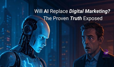 AI replacing digital marketing tasks while shaping the proven future of marketing strategies