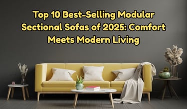 modular sofa with chaise and storage