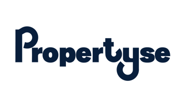 Propertyse logo in blue with no background