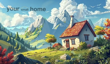 small home in paradise