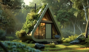 small cabin in the woods