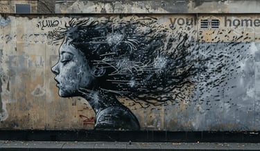 windswept girl