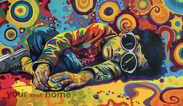 man lying on the floor
