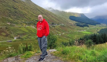 The Pirate Rests and is Thankful in Scotland