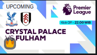 a update match of crystal palace