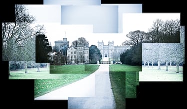 A large joiner composition of Windsor Castle