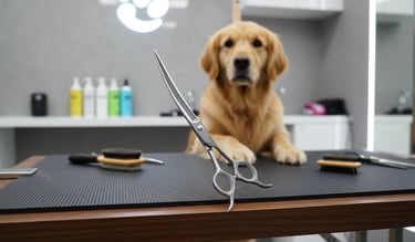 “Premium Curved Dog Grooming Scissors The Ultimate Tool for Safe, Professional & Cost-Effective Pet 
