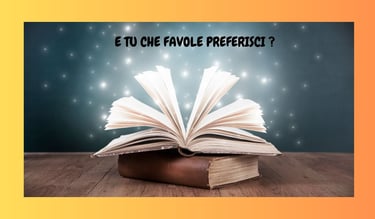 Libro aperto con luce magica - la magia delle favole della buonanotte