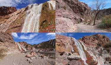 Trekking Salto Colorado en San Rafael, Mendoza