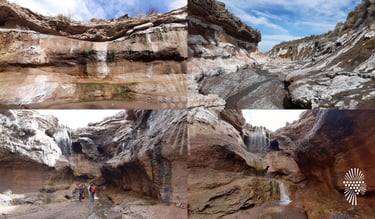 Trekking Las Paredes Lloronas en San Rafael, Mendoza