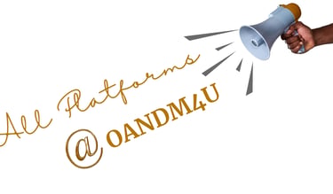 Georgia orientation and mobility specialist service provider follow us on all social media @oandm4u