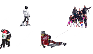 Evolución niños esquí competición e iniciación