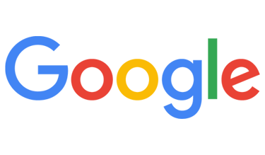 le logo du moteur de recherche Google avec les mots "google search" (recherche Google)
