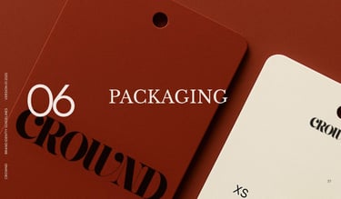 Example of a consistent brand identity in packaging