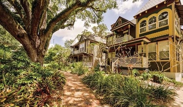 Orlando Downtown Thronton Park Flower Girl