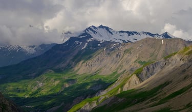 Vallée de Villar-d'Arène vu depuis l'Alpe