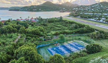 terrain de tennis st barths