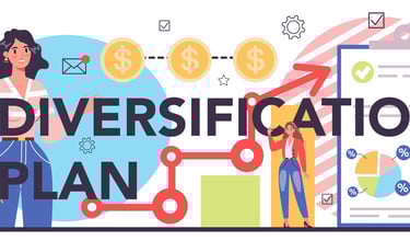 the word "diversification plan" for a blog post for gold ira about if it can diversify portfolios