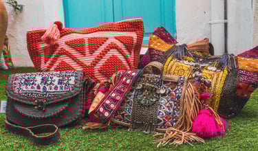 Bolso estilo boho Ibiza Ghaliaria Moda tienda en Dénia