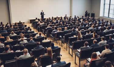 A professional training session in progress.