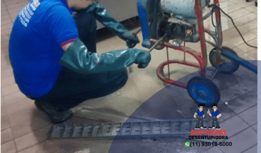 desentupimento de caixa de gordura