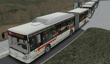 Les livrées disponibles pour les Irisbus Citelis 18 GNV sur OMSI.