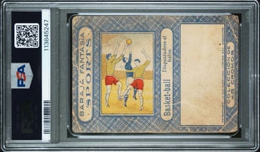 Basketball a guardando el balon Cromo