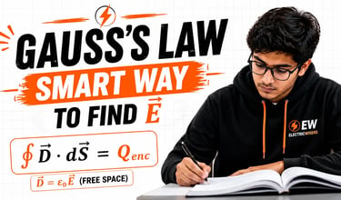 Gauss's Law explained with Gaussian surfaces, electric field symmetry and EM Theory formulas for sph