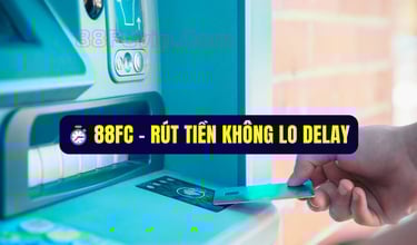 Thời gian rút tiền trung bình tại 88FC chỉ 5–15 phút