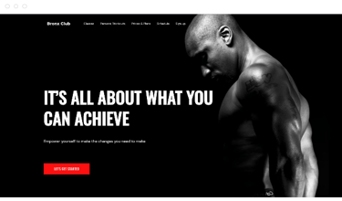 Création de site web professionnel pour salle de sport ou coach, Monbonsite