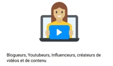 Bloggers, Youtubers, Influencers, video and content creators