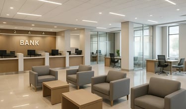 bank interior design