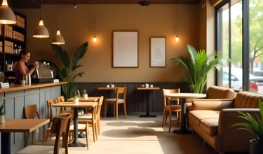 cafe interior designer
