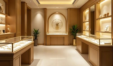 Interior Design for Jewellery Shop