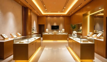 Jewellery Showroom Interior Design