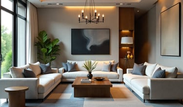 living room interior design in low budget