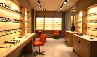 optical showroom interior design