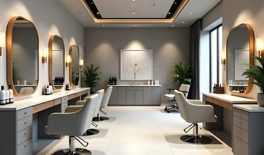 salon interior design