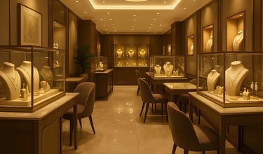 Small Jewellery Shop Interior Design