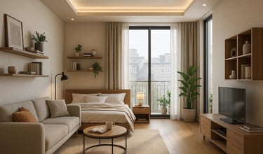 Studio Apartment Interior Design