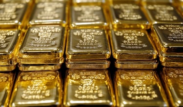 10 oz gold bars