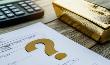 is gold investing tax free