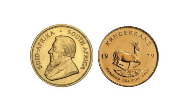 south african krugerrand gold coin