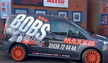 bobs tyres and exhaust stevenage sponsering Woolyfest 2026