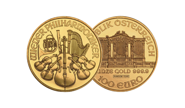 1 oz gold philharmonic coin