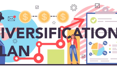 the word "diversification plan" for a blog post for gold ira about if it can diversify portfolios