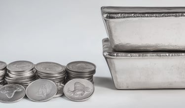 silver bars vs silver coins
